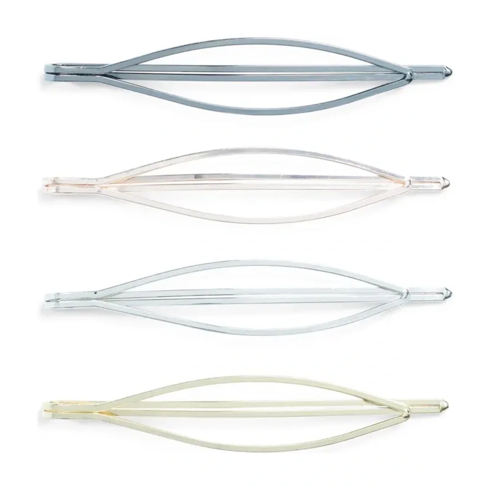 BP Set Of 4 Multi Metal Bobby Pins